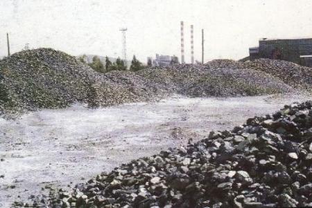 la mine